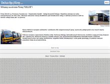 Tablet Screenshot of delux.com.pl
